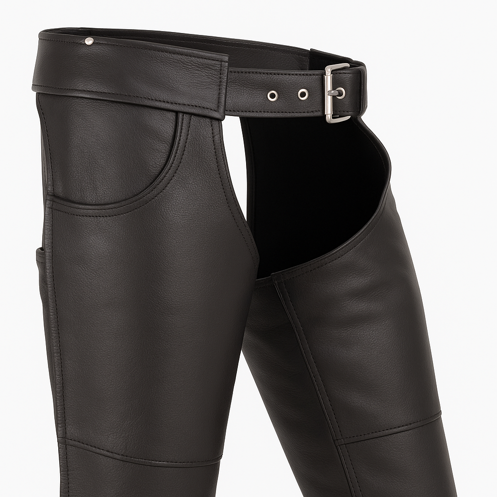 Stampede - Unisex Motorcycle Leather Chaps