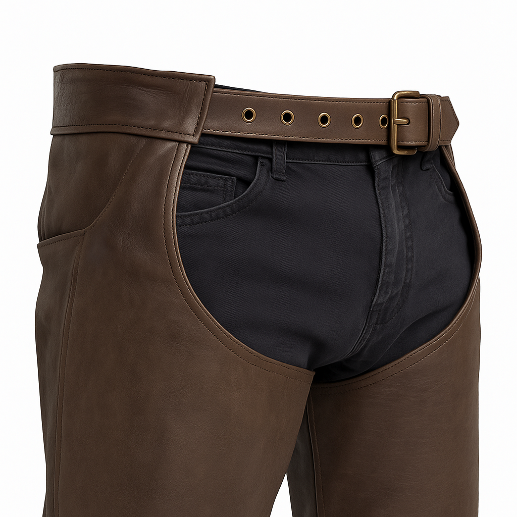 Stampede - Unisex Motorcycle Leather Chaps