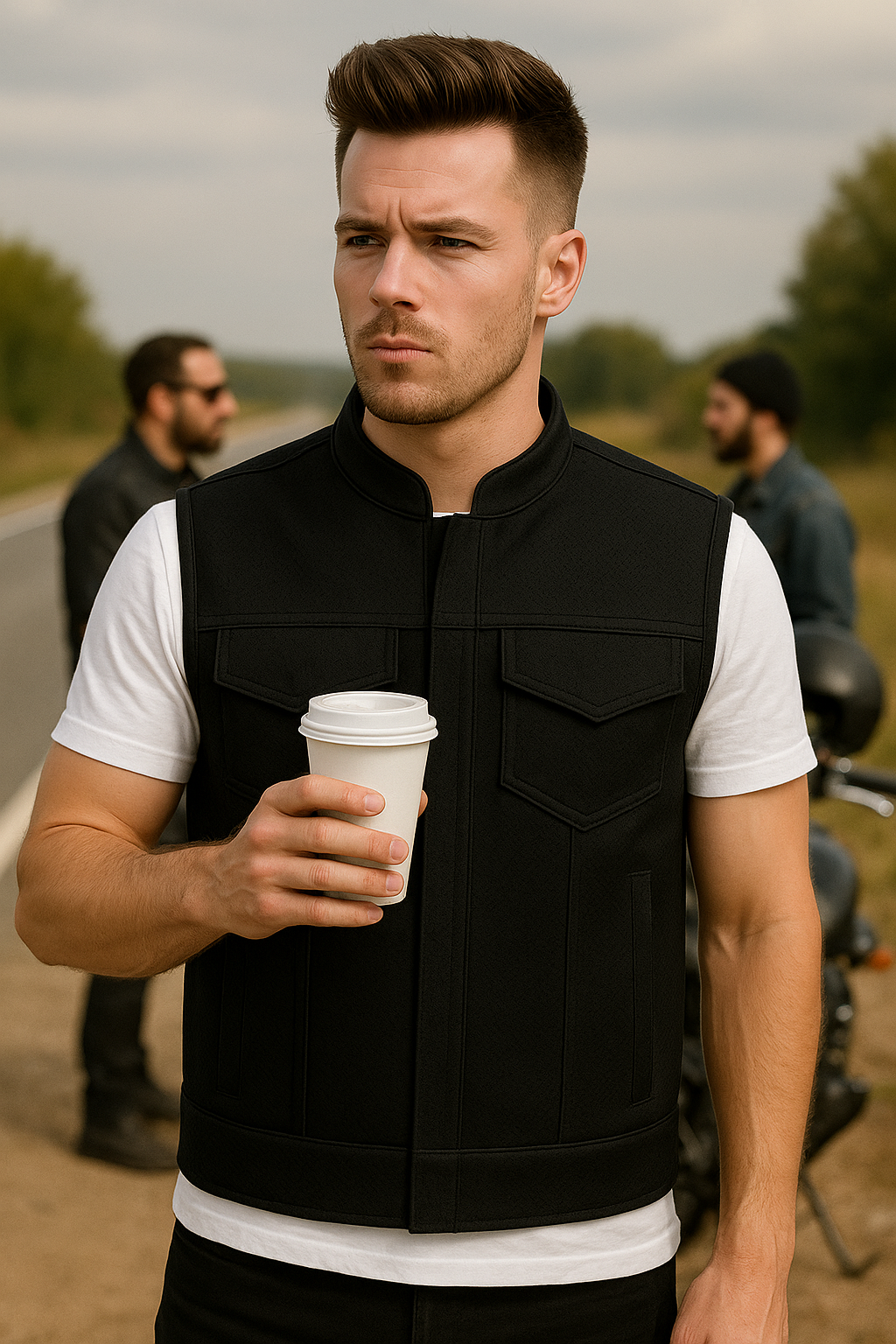 Aether – Moto Mesh Men’s Motorcycle Vest