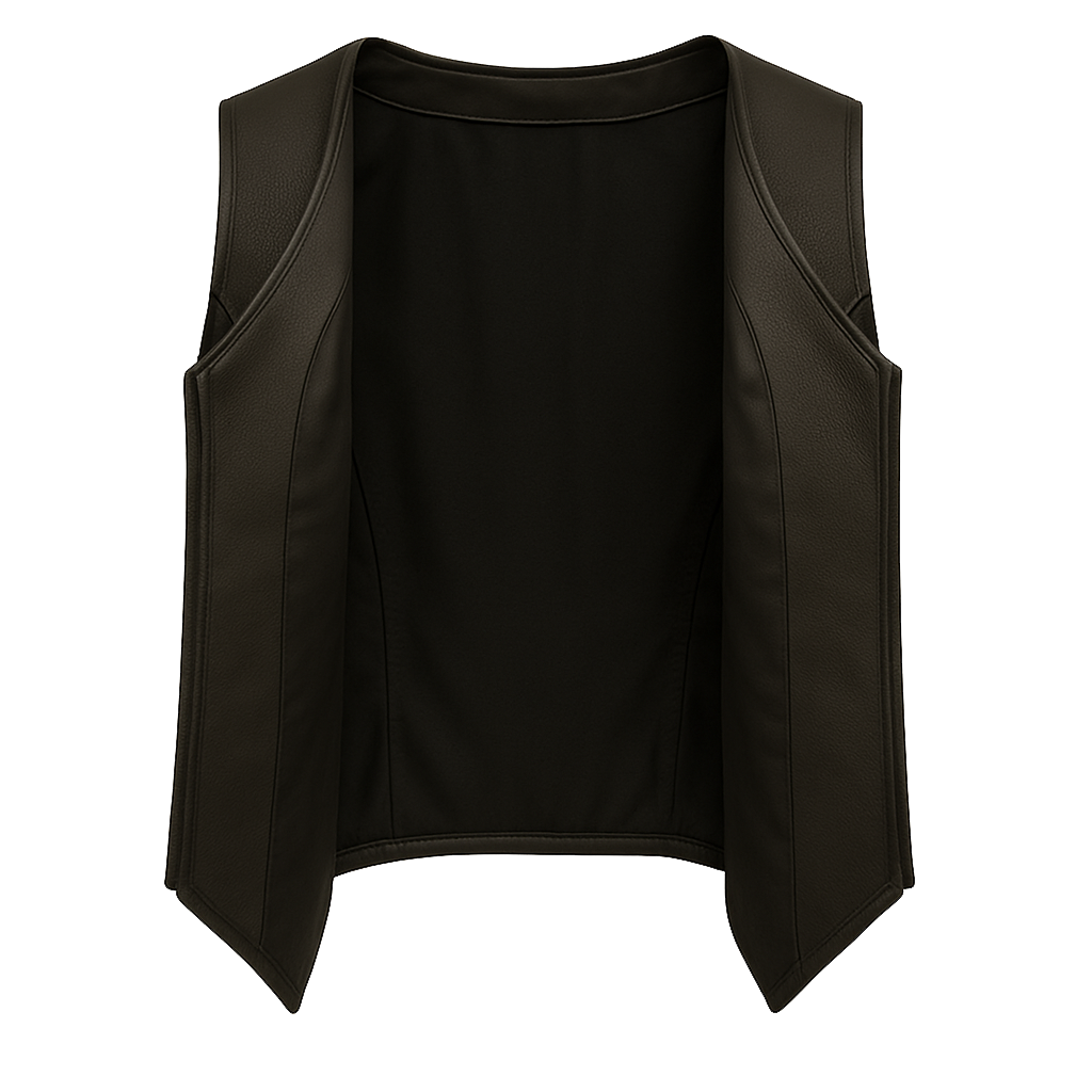 Velora Edge – Women's Western Style Motorcycle Leather Vest