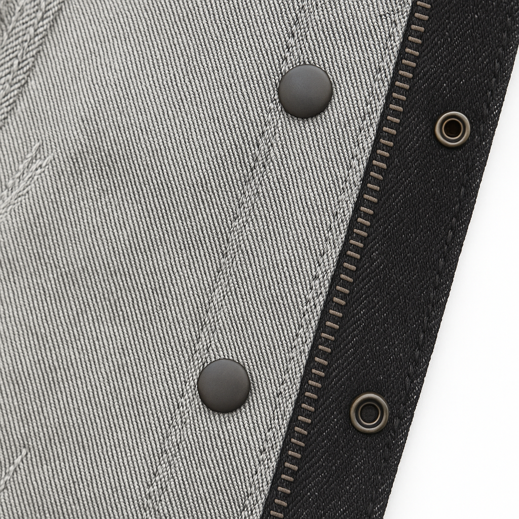 PR-313 Ashmark – Men's Motorcycle Denim Vest