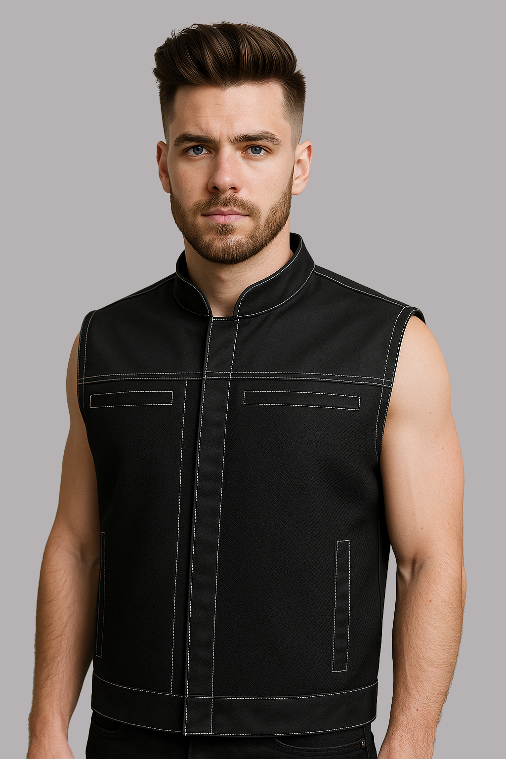 Aura – Men's Moto Mesh Motorcycle Vest