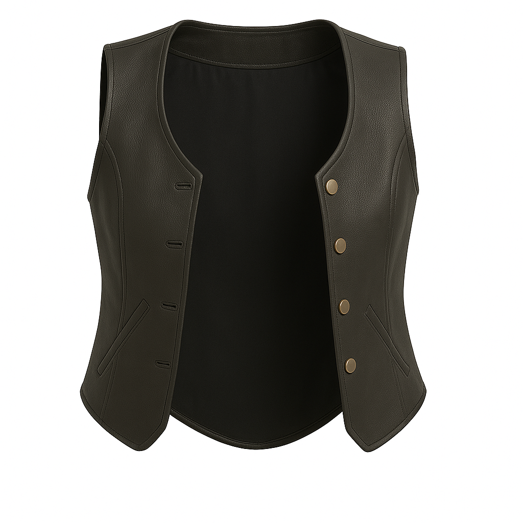 Warden – Women's Motorcycle Leather Vest