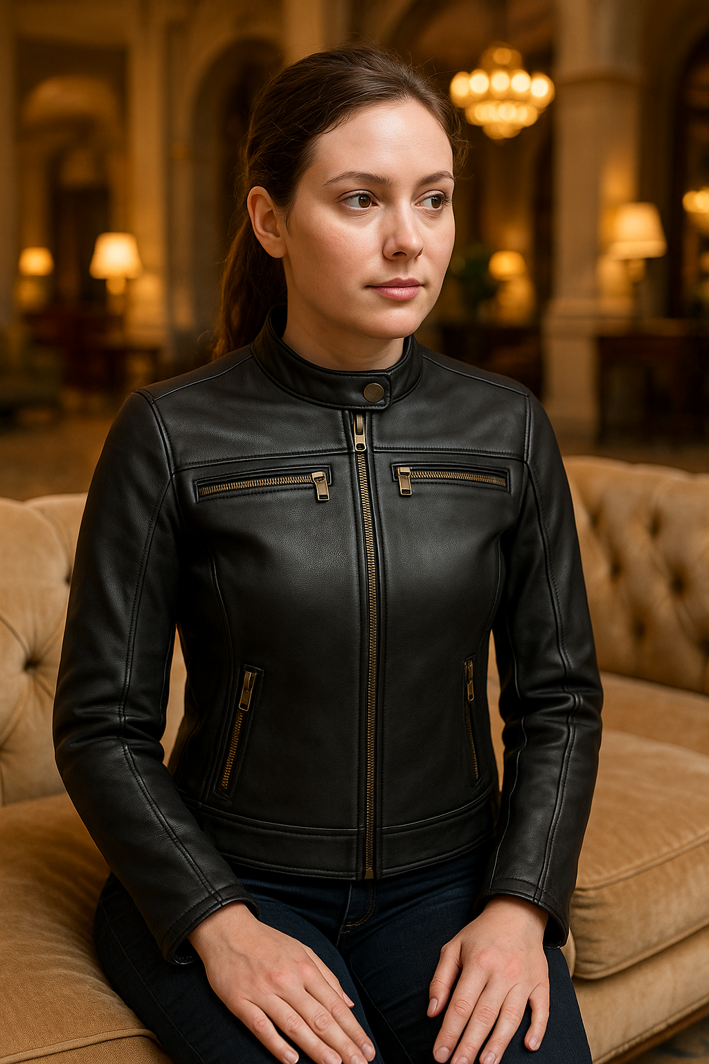 Ember – Women's Motorcycle Leather Jacket