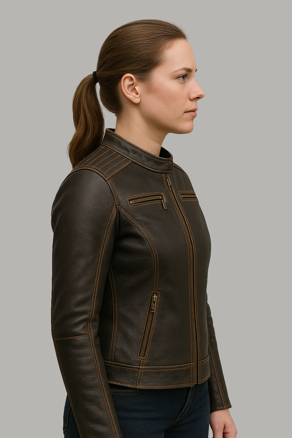 Dusk Queen – Women's Motorcycle Leather Jacket