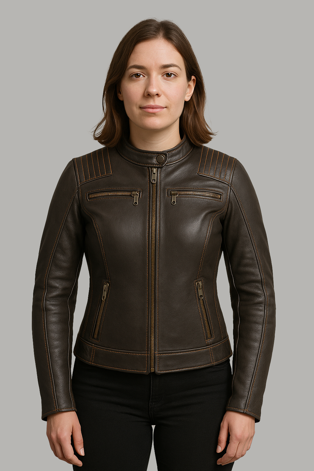 Dusk Queen – Women's Motorcycle Leather Jacket