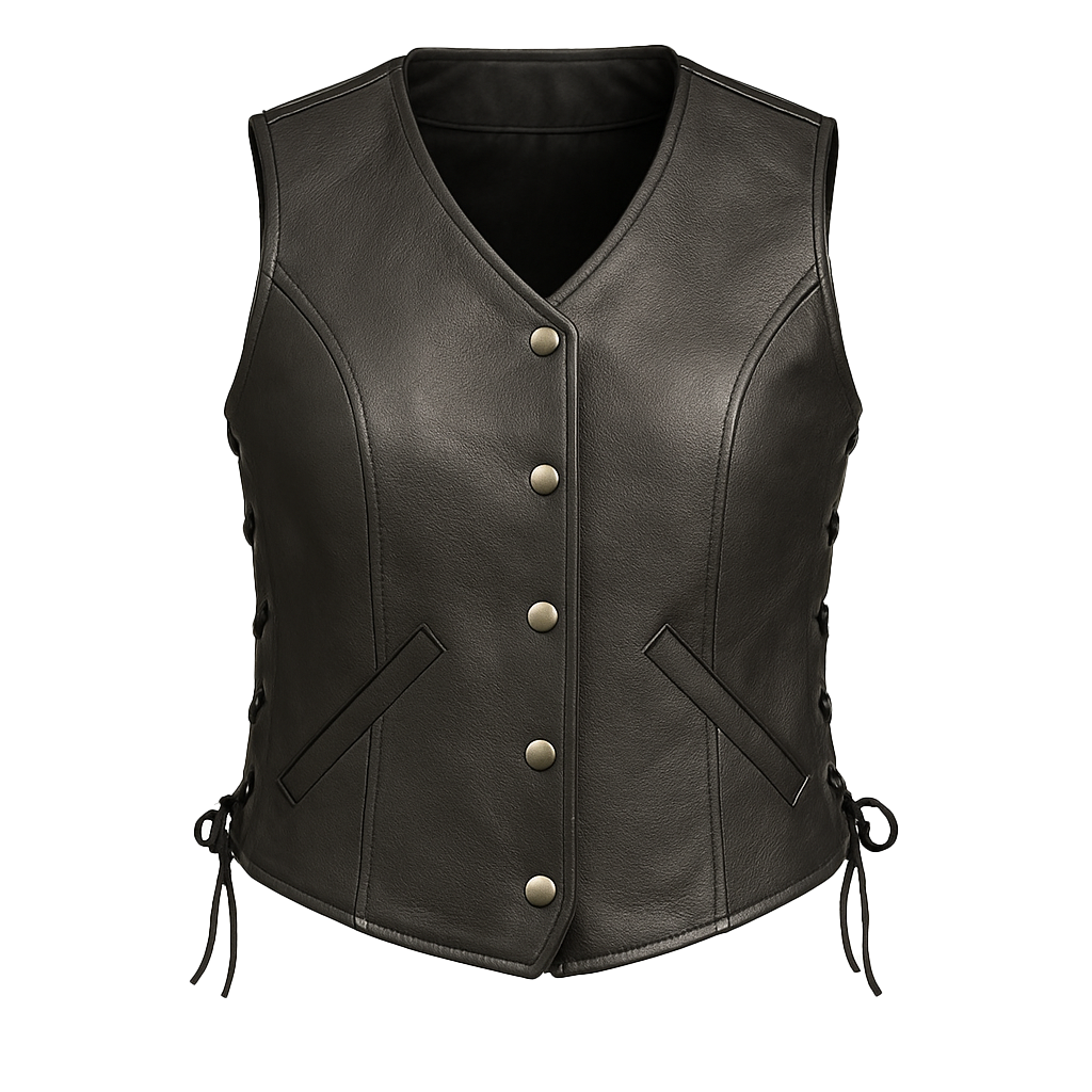 Vixen – Women's Motorcycle Leather Vest