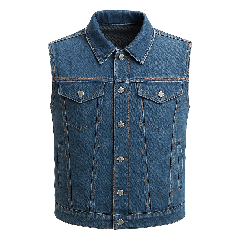 PR-314 Denmara – Men's Lightweight Denim Vest