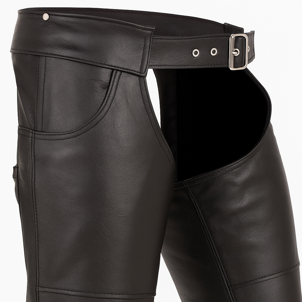 Stampede - Unisex Motorcycle Leather Chaps