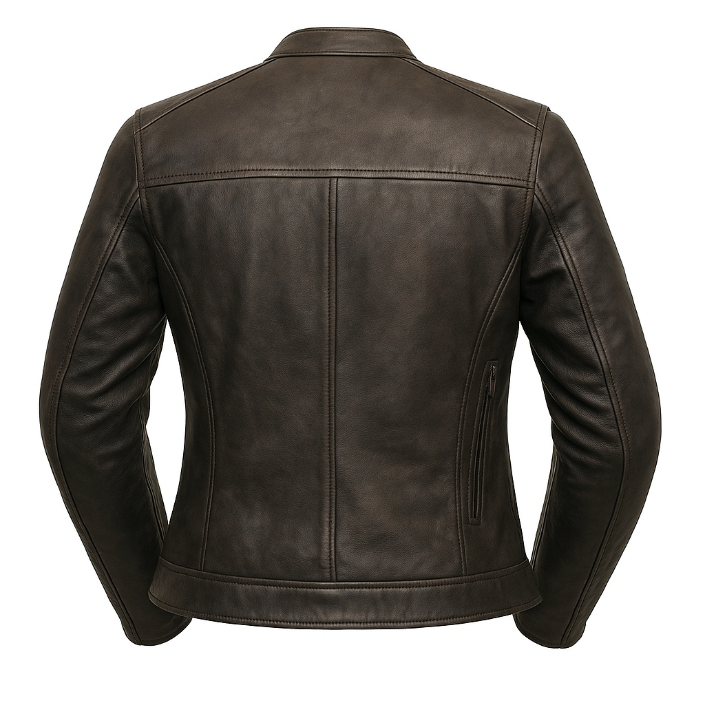 Gravefire - Women's Motorcycle Leather Jacket