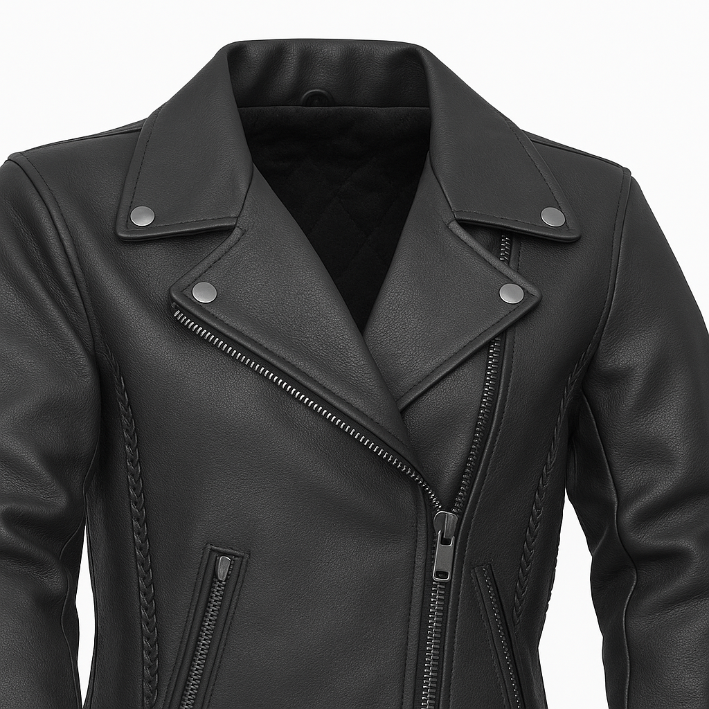 Dark Siren – Women's Motorcycle Leather Jacket
