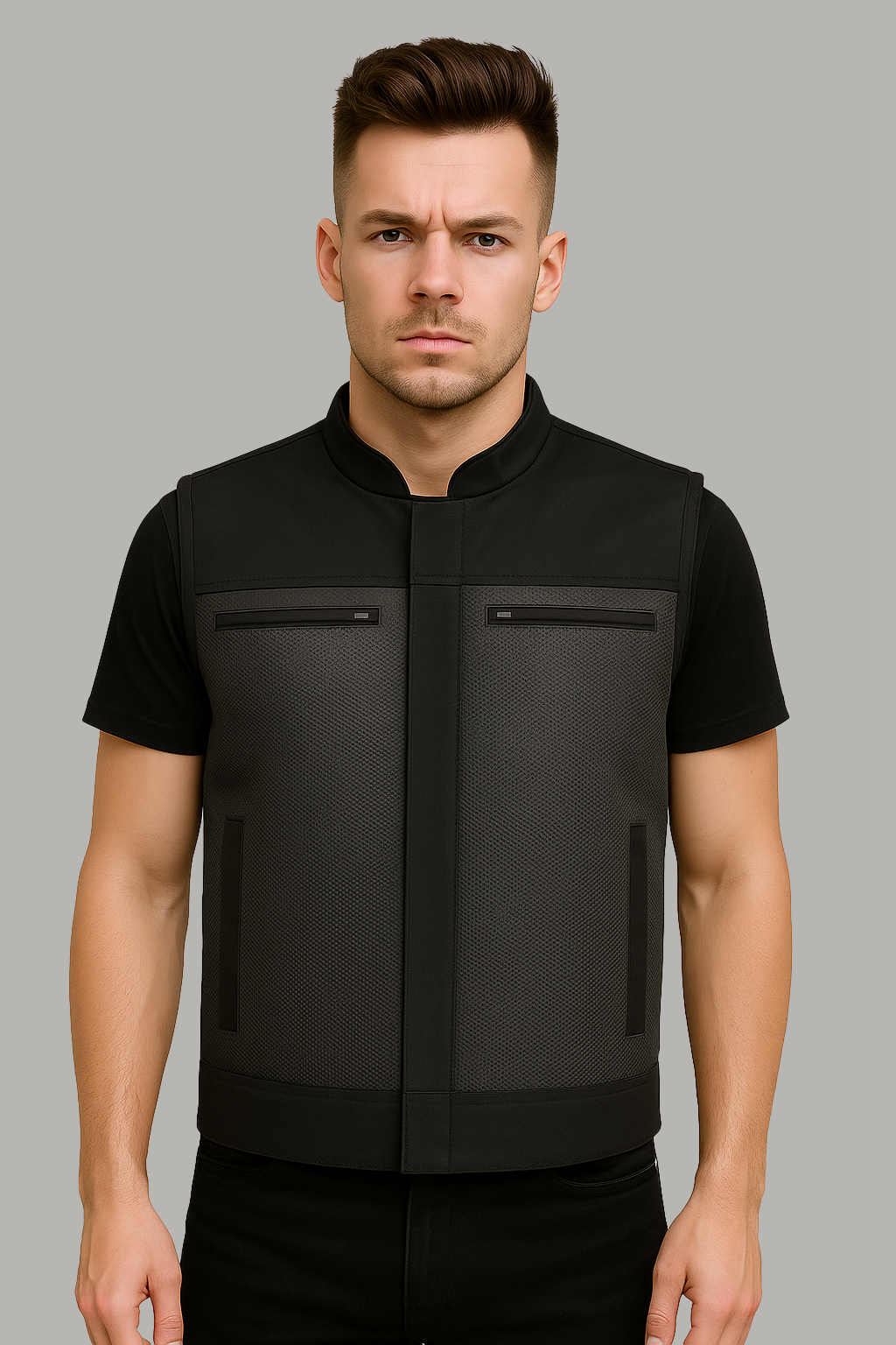 Aura – Men's Moto Mesh Motorcycle Vest