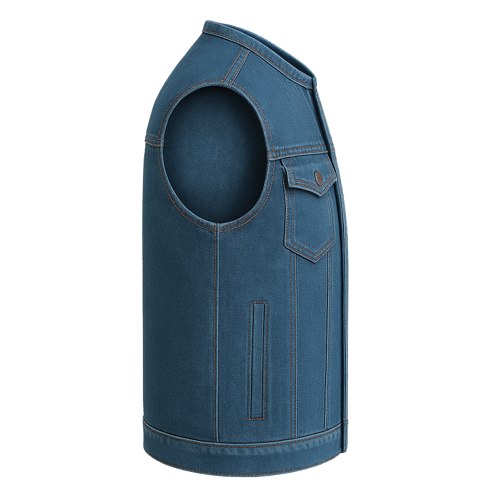 PR-310 Bastion – Men’s Motorcycle Denim Vest