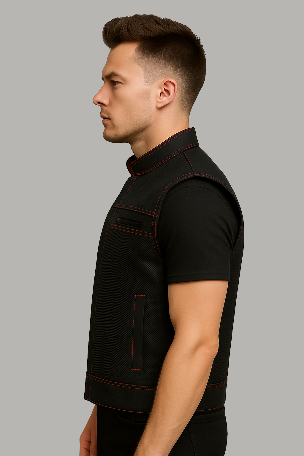 Aura – Men's Moto Mesh Motorcycle Vest