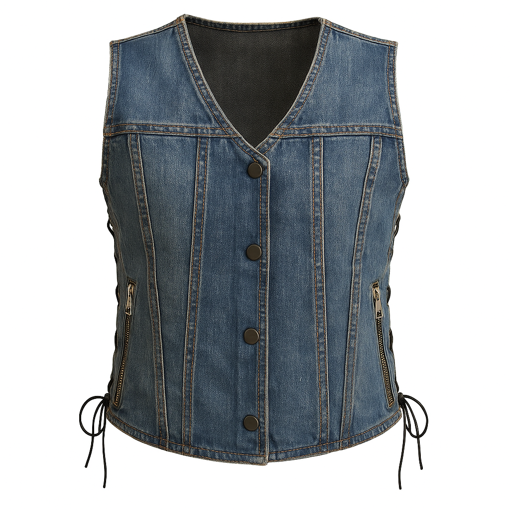 Legacy - Women's Motorcycle Denim Vest