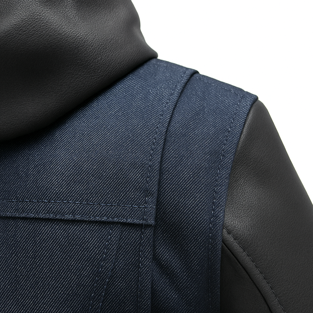 Shadow Denim – Women's Motorcycle Denim/Leather Jacket
