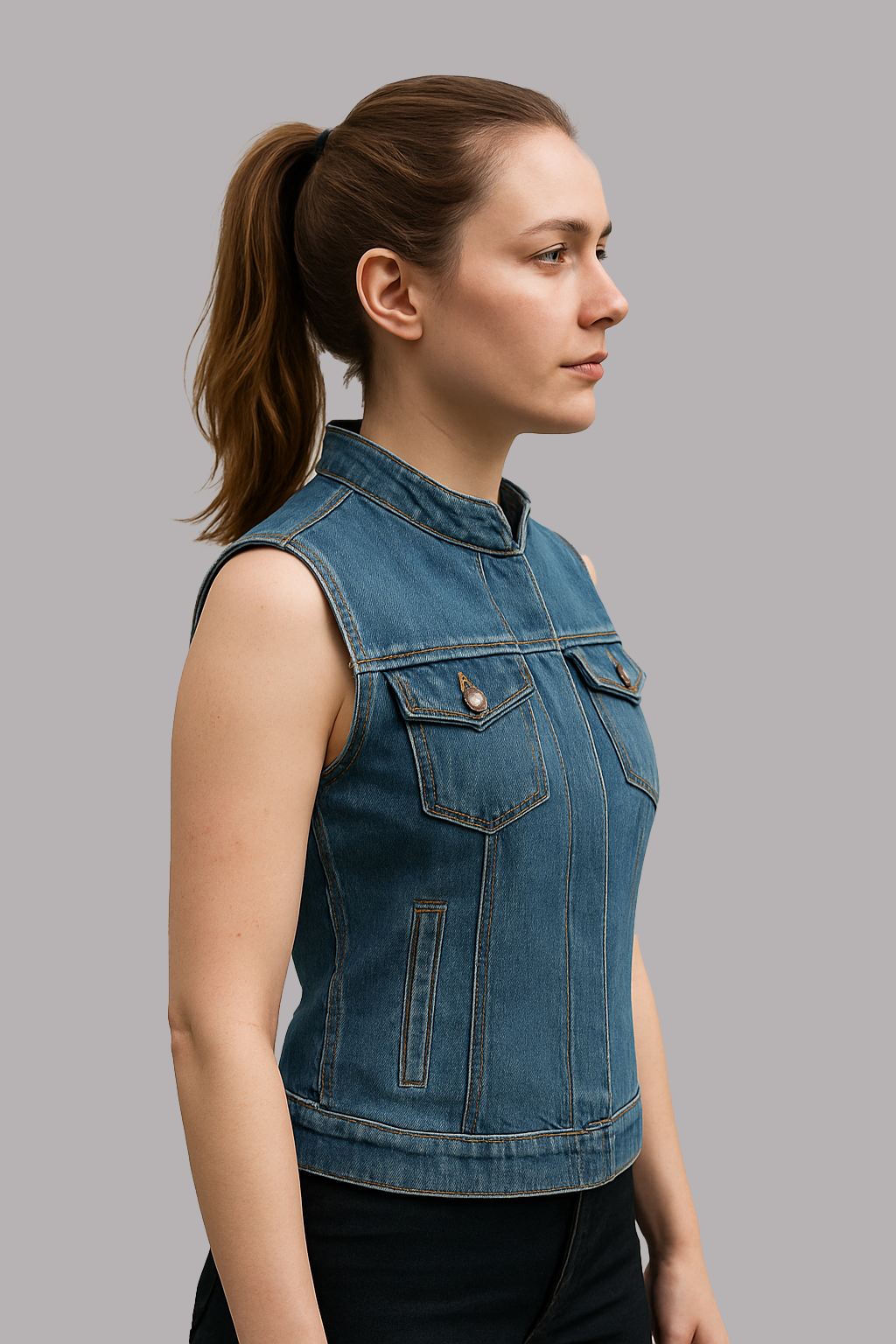 Rivet – Women's Motorcycle Denim Vest
