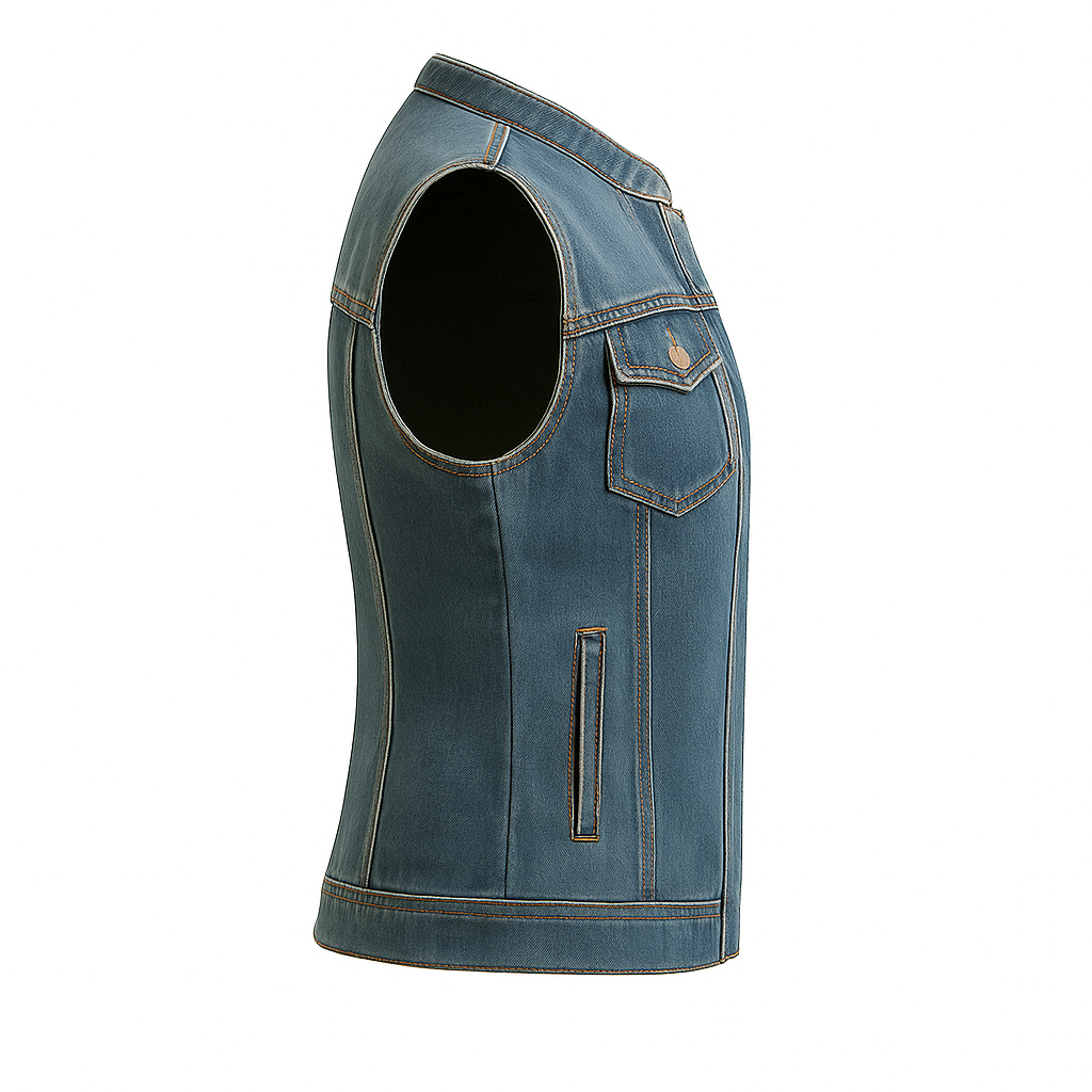 Rivet – Women's Motorcycle Denim Vest