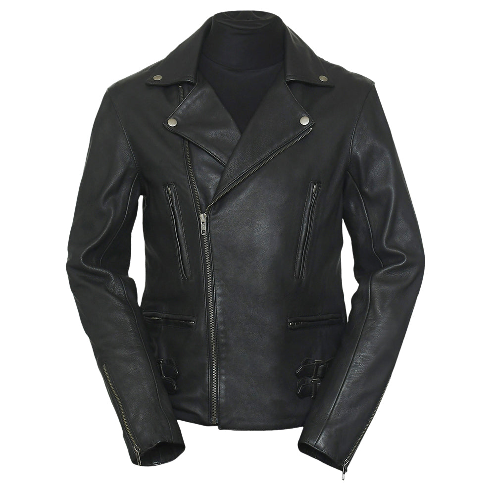 Frisco Motorcycle Easy Rider Green Leather Jacket