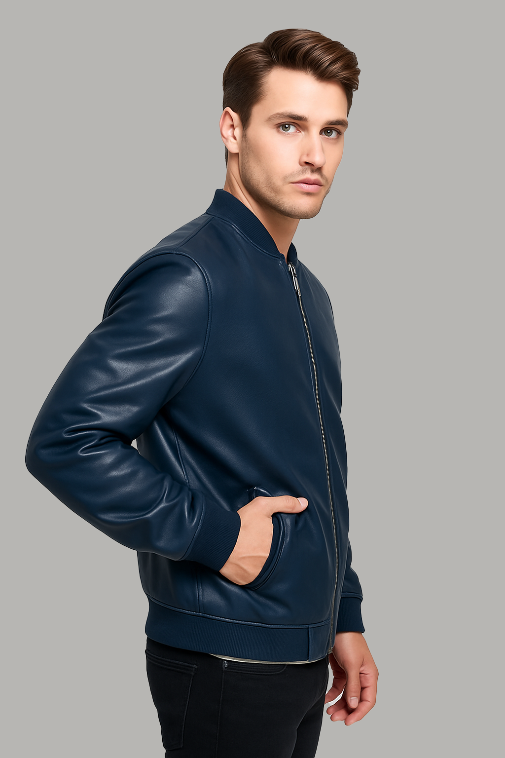 Jett Men's Leather Jacket
