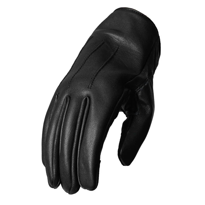 ClassicFit Leather Touch Gloves – Black