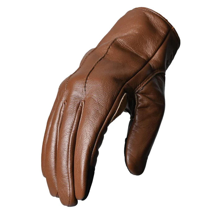 EmberHide Moto Gloves – Brown
