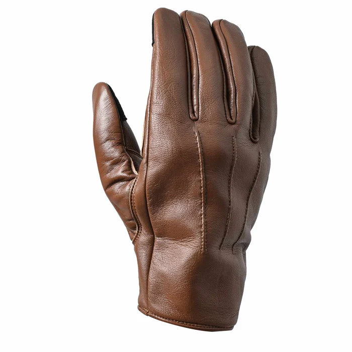 EmberHide Moto Gloves – Brown