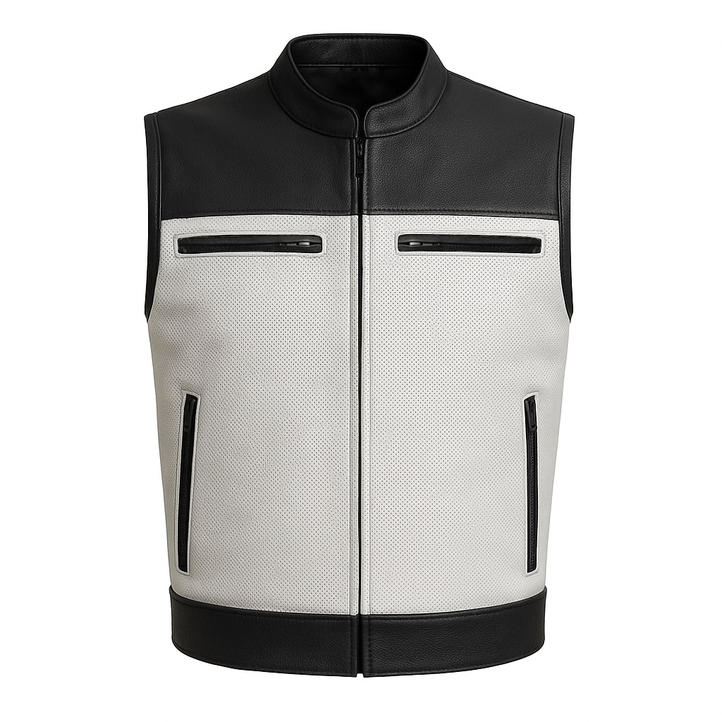 Venom – Men’s Motorcycle Leather Vest