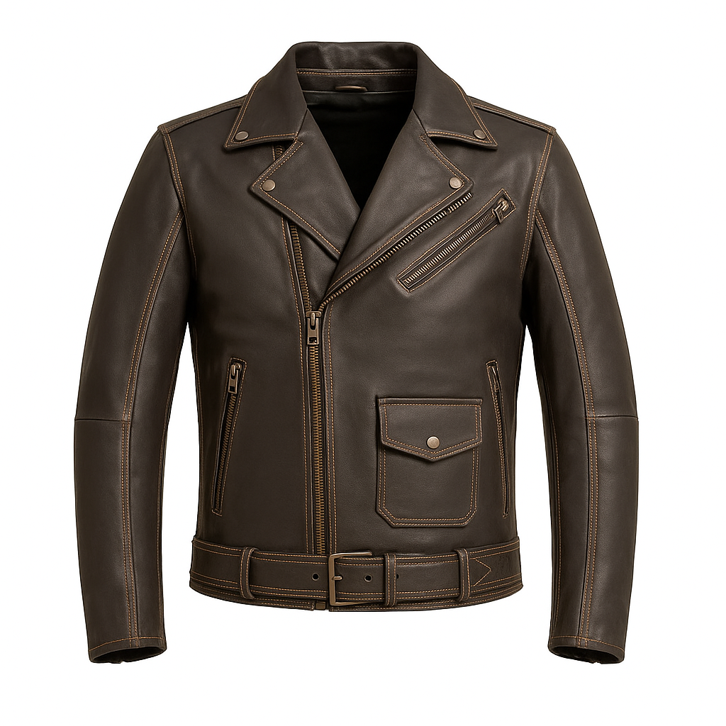PR-203 Ironhide Rebel – Men's Motorcycle Leather Jacket