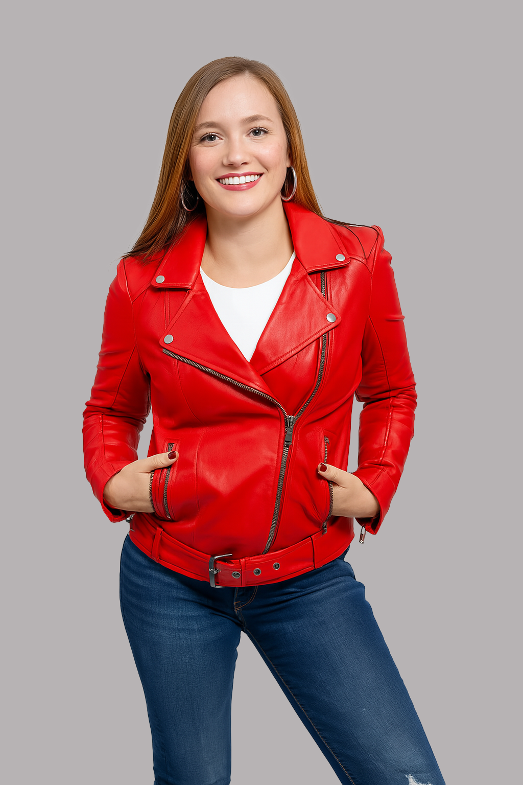 Chloe Women's Fashion Leather Jacket