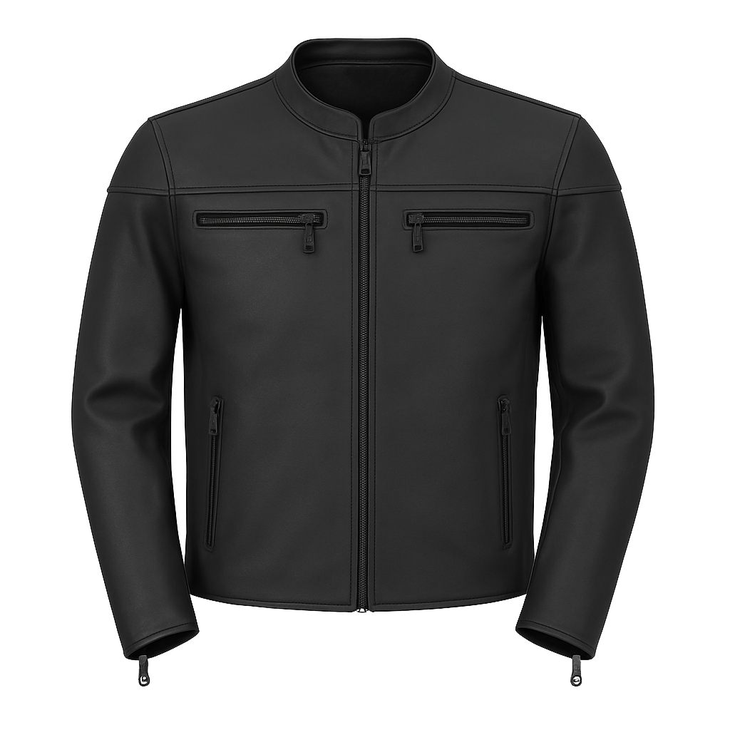 PR-217 Torque Drift Man's Motorcycle Leather Jacket