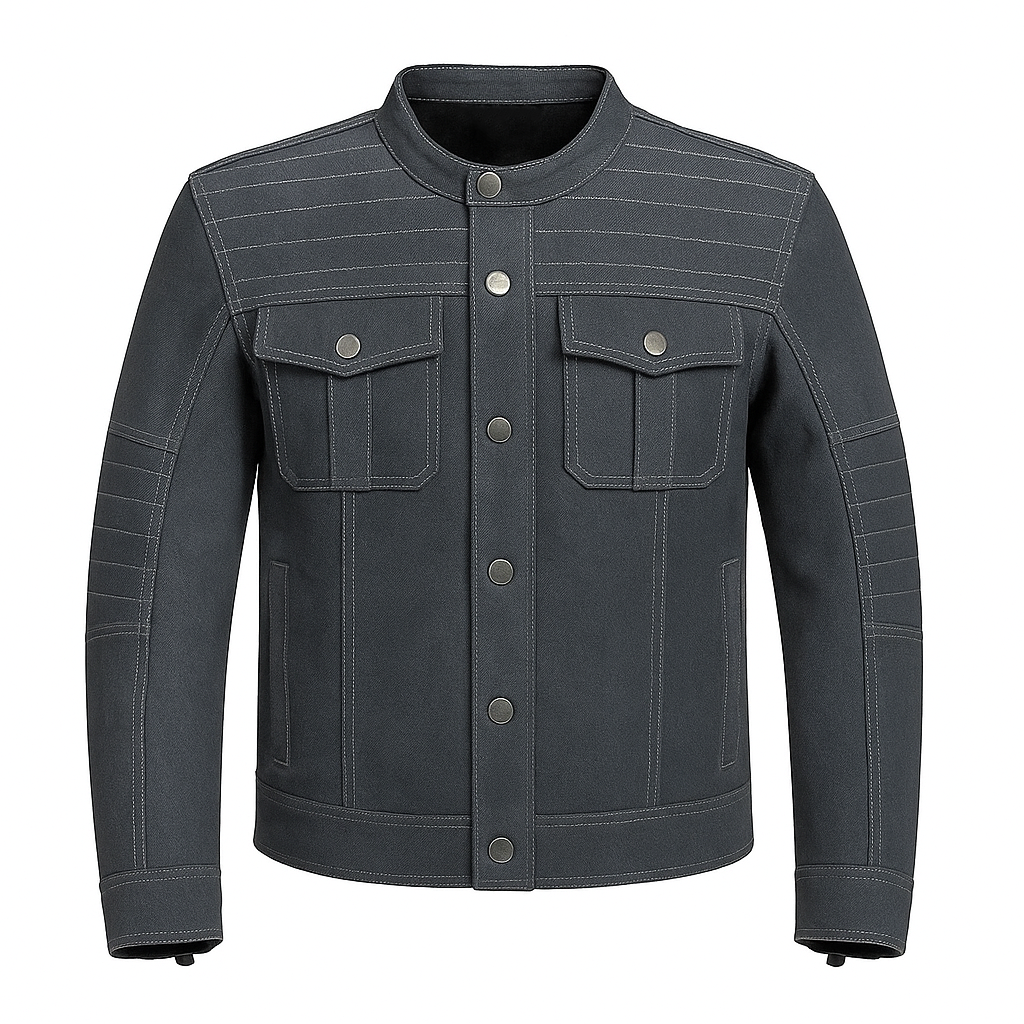 PR-228 Command Denim Man's Motorcycle Jacket