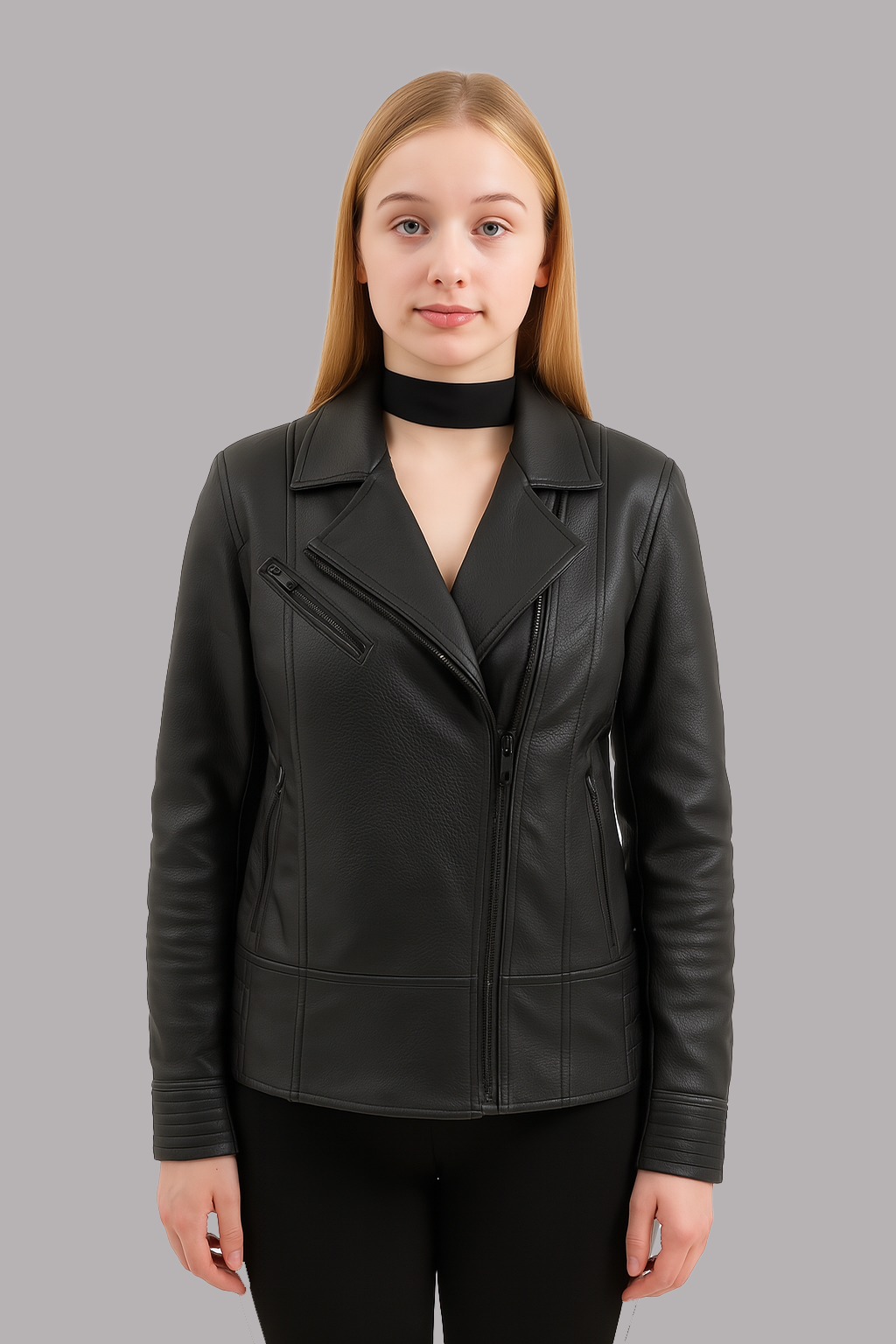 Isabelle Edge Leather Jacket