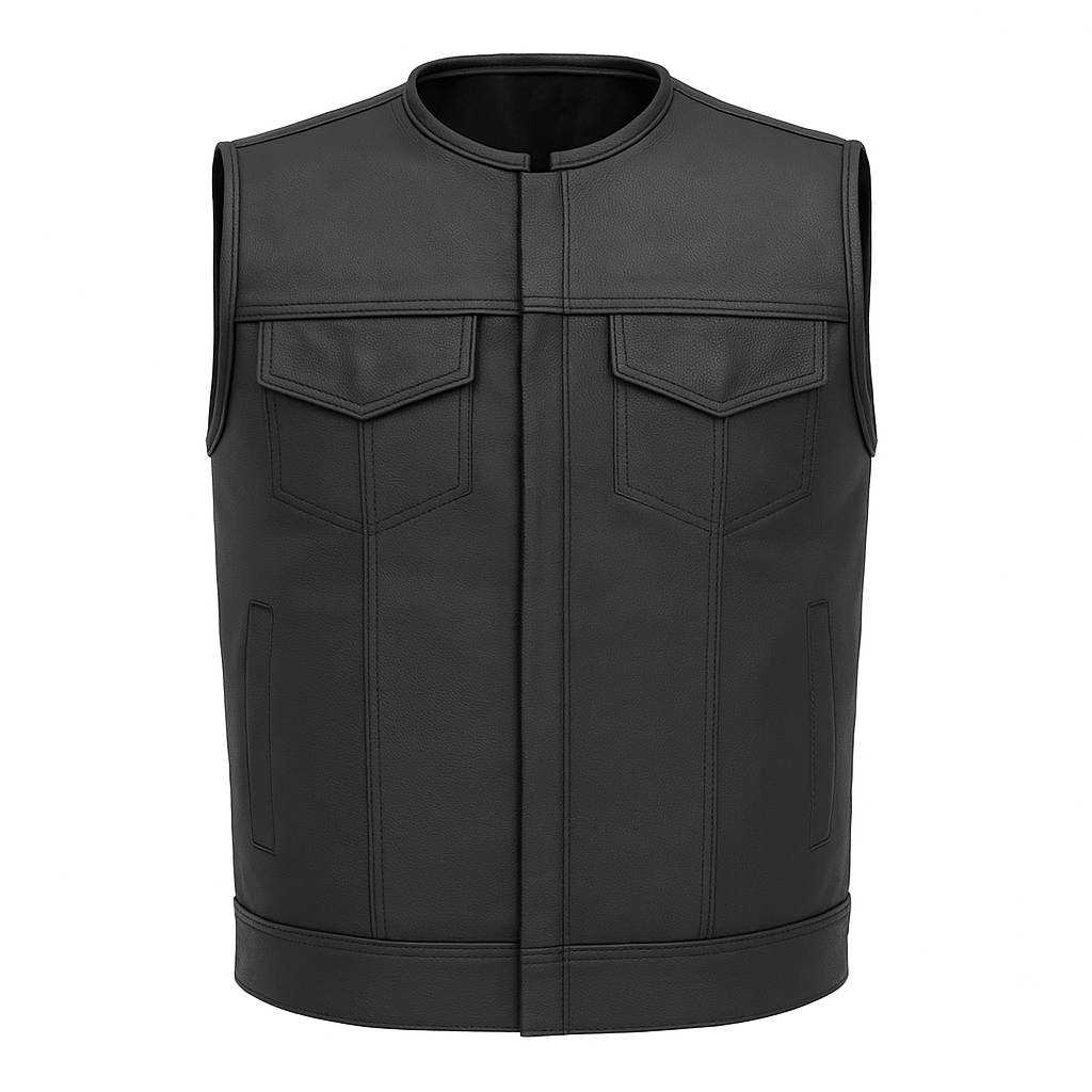Nightbound - Men's Motorcycle Leather Vest