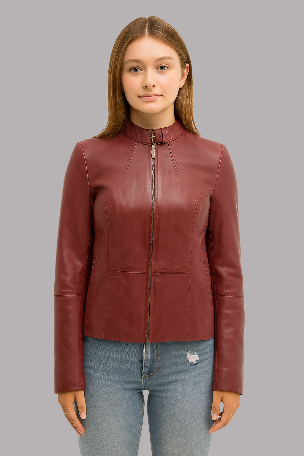 Roxi Flame Fashion Leather Jacket