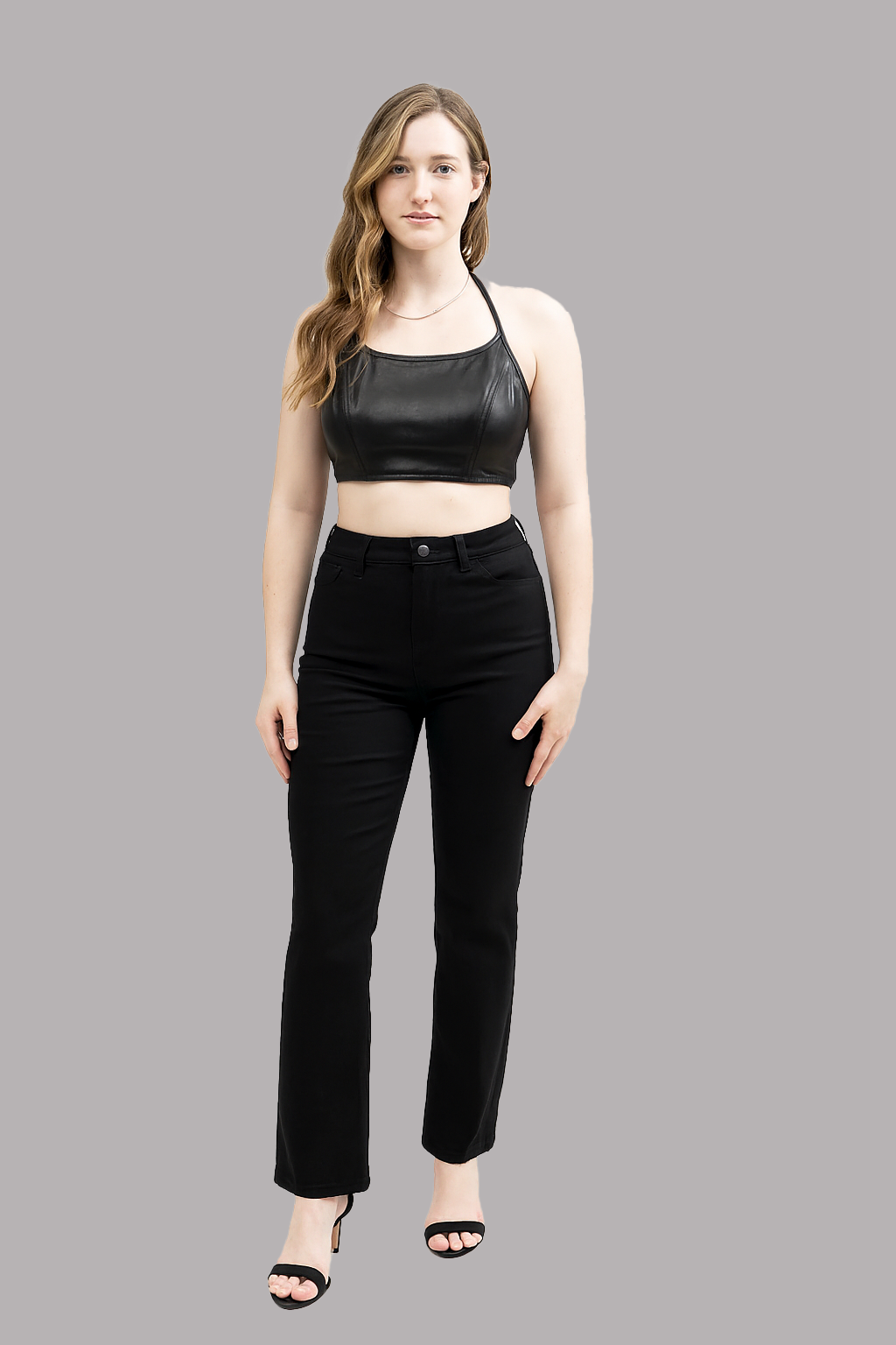 Crimson Chic Halter Top