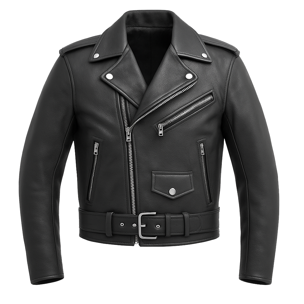 PR-338 Mini Little Rebel Rider – Kid’s Leather Motorcycle Jacket