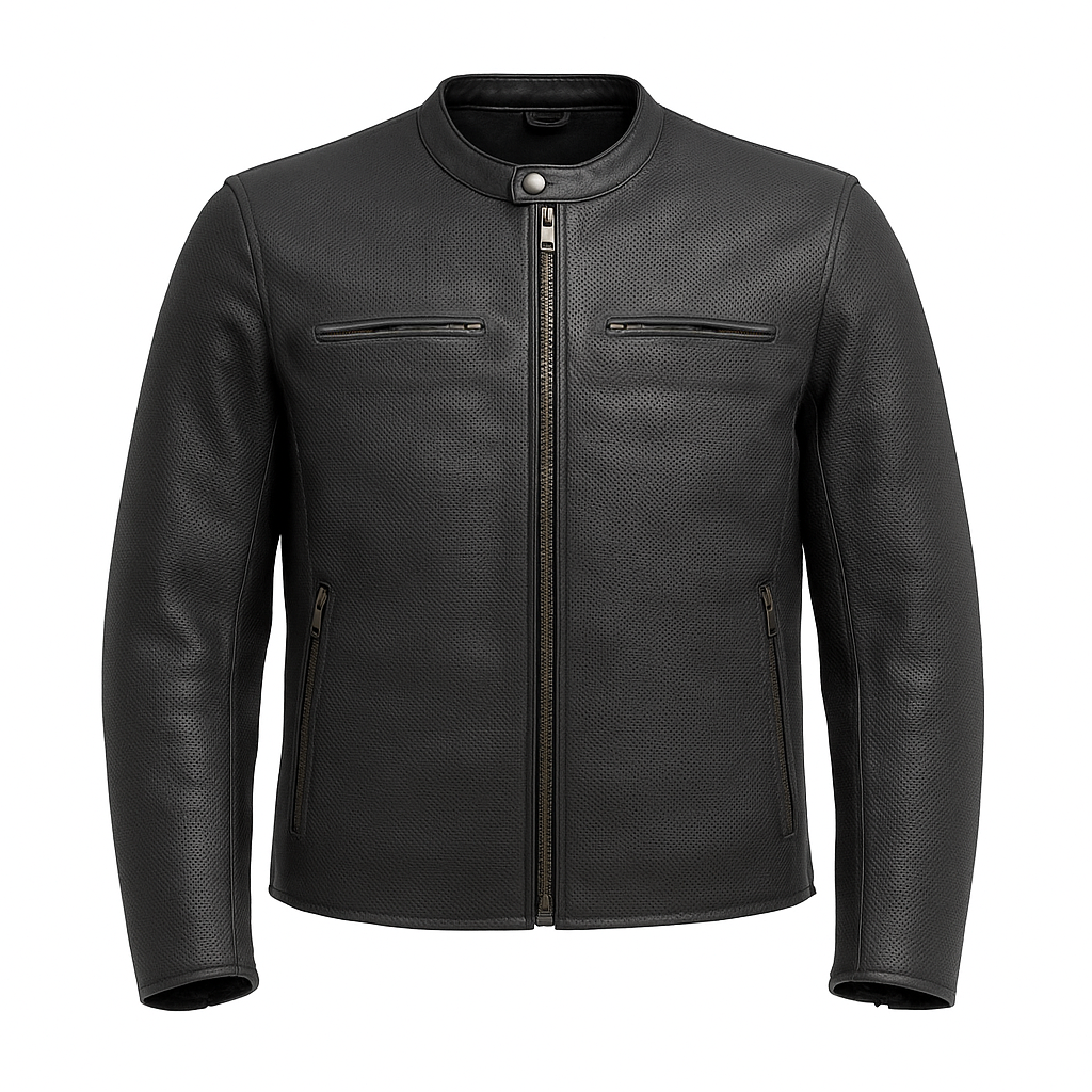 PR-234 AeroRider Man's Moto Leather Jacket