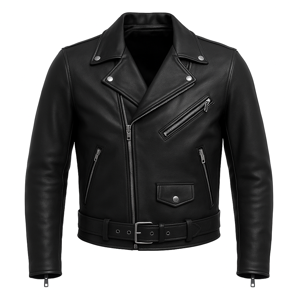 PR-211 Bronco Blaze Man's Motorcycle Leather Jacket