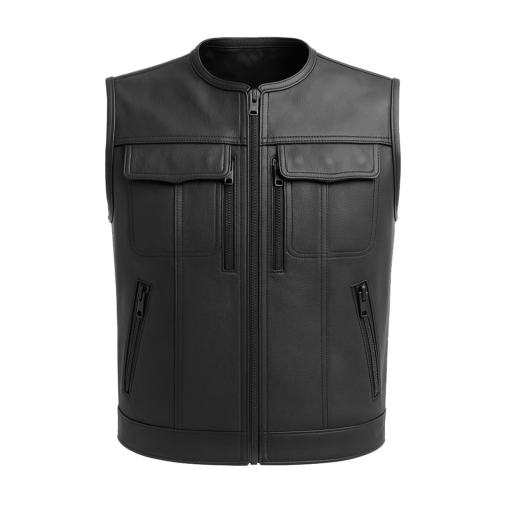 Warpath – Men's Motorcycle Leather Vest