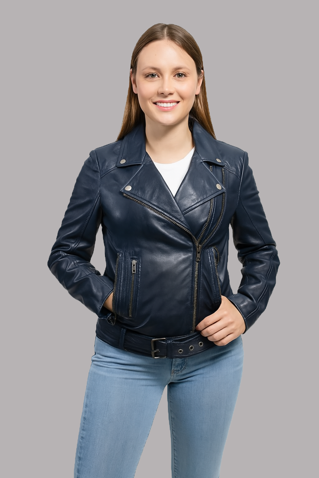 Chloe Women's Fashion Leather Jacket