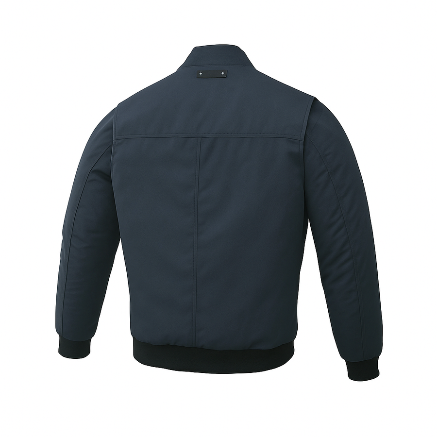 Yazizo Midnight Moto Men's Motorcycle Leather Jacket