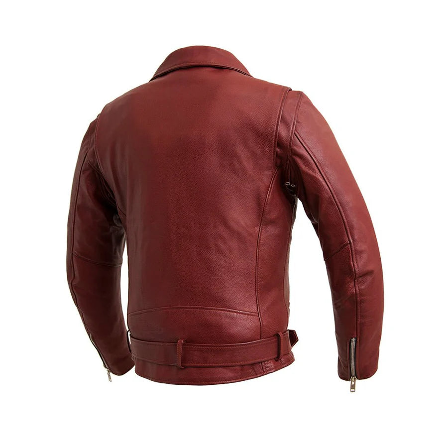 PR-211 Bronco Blaze Man's Motorcycle Leather Jacket