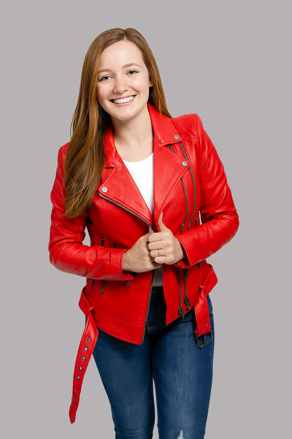 Chloe Women's Fashion Leather Jacket