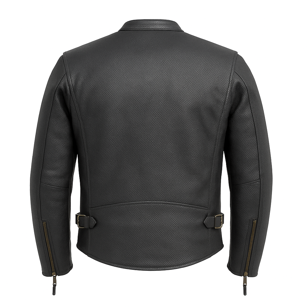 PR-234 AeroRider Man's Moto Leather Jacket