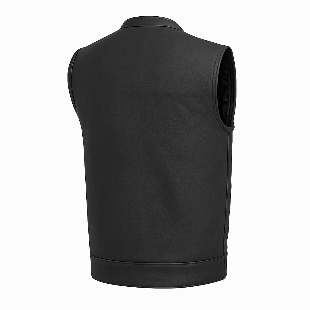 Nightfall - Men's Motorcycle Leather Vest
