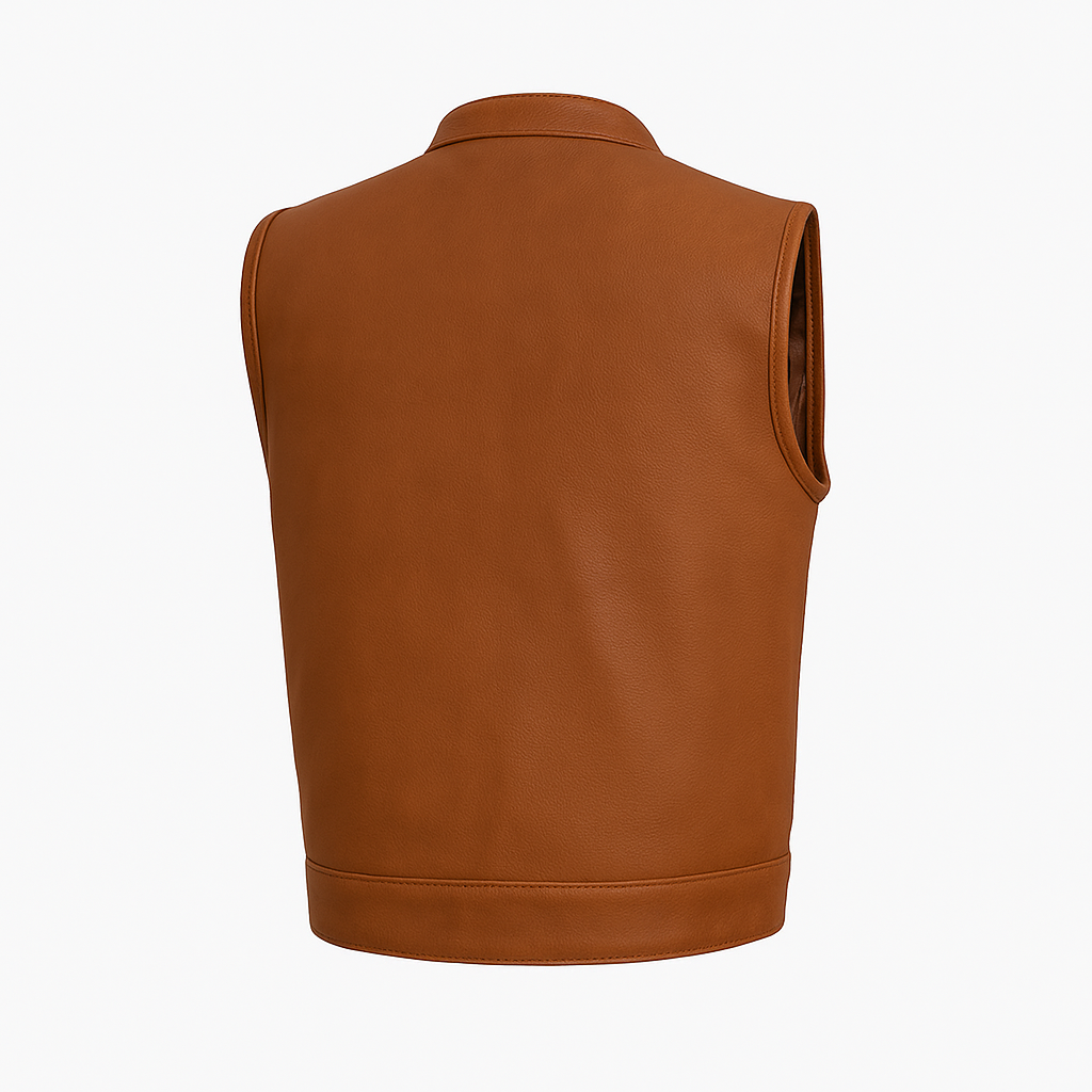 Duskrunner - Men's Motorcycle Leather Vest