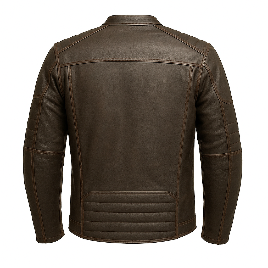 PR-226 Canyon Rider Man's Motorcycle Leather Jacket