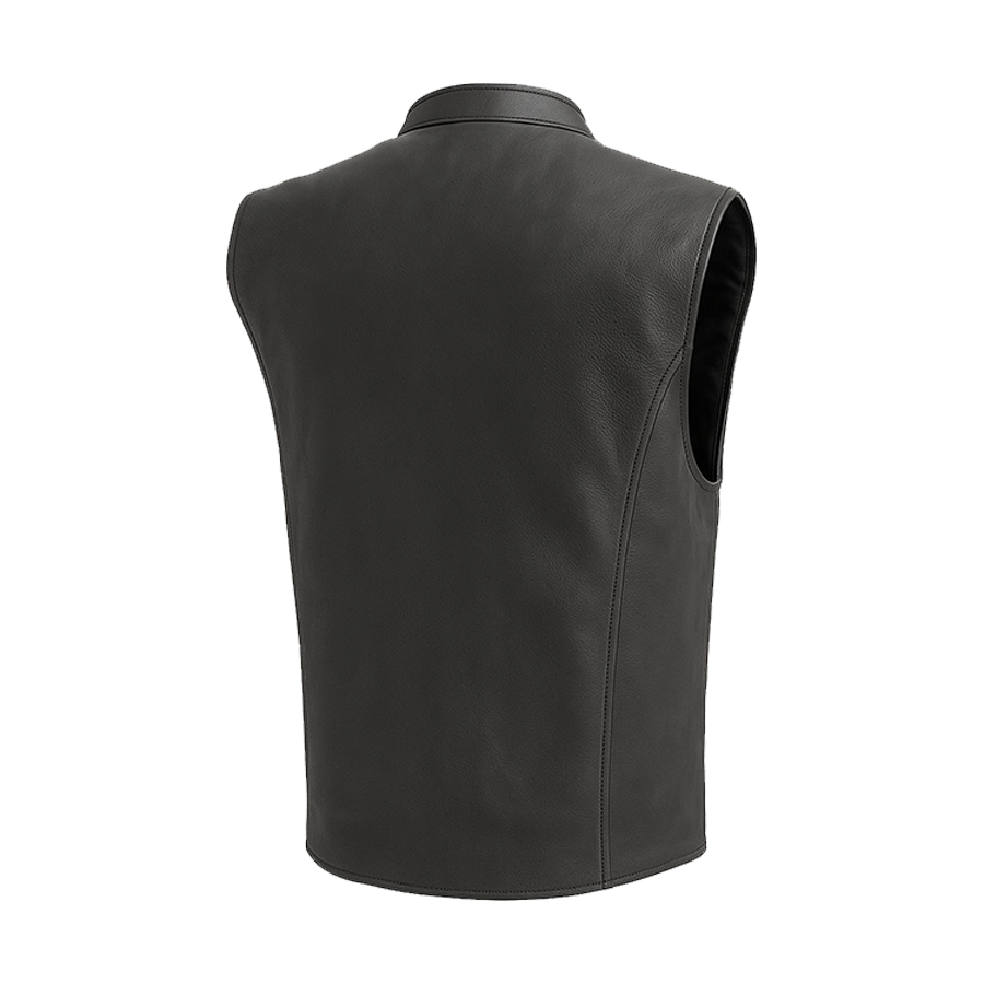 Midnight Club - Men's Motorcycle Leather Vest