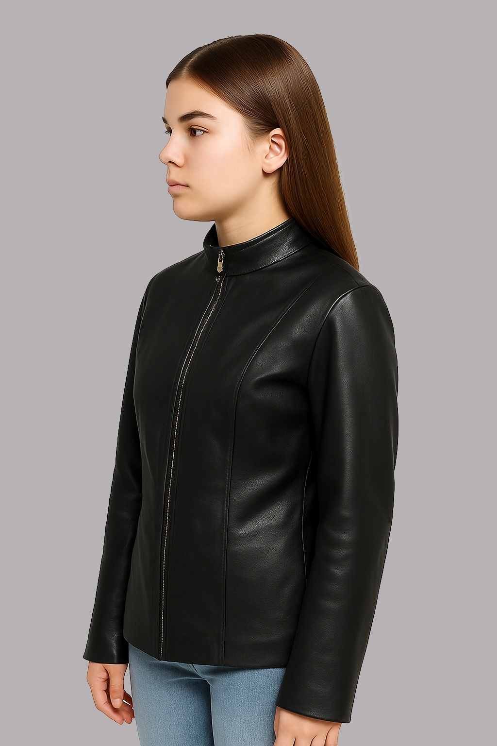 Flint Women's Fashion Leather Jacket
